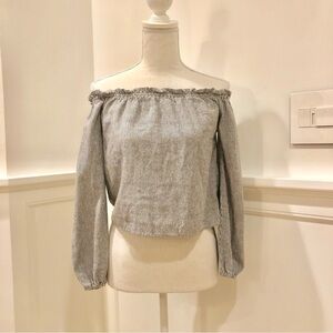 Brandy Melville Off Shoulder Shirt